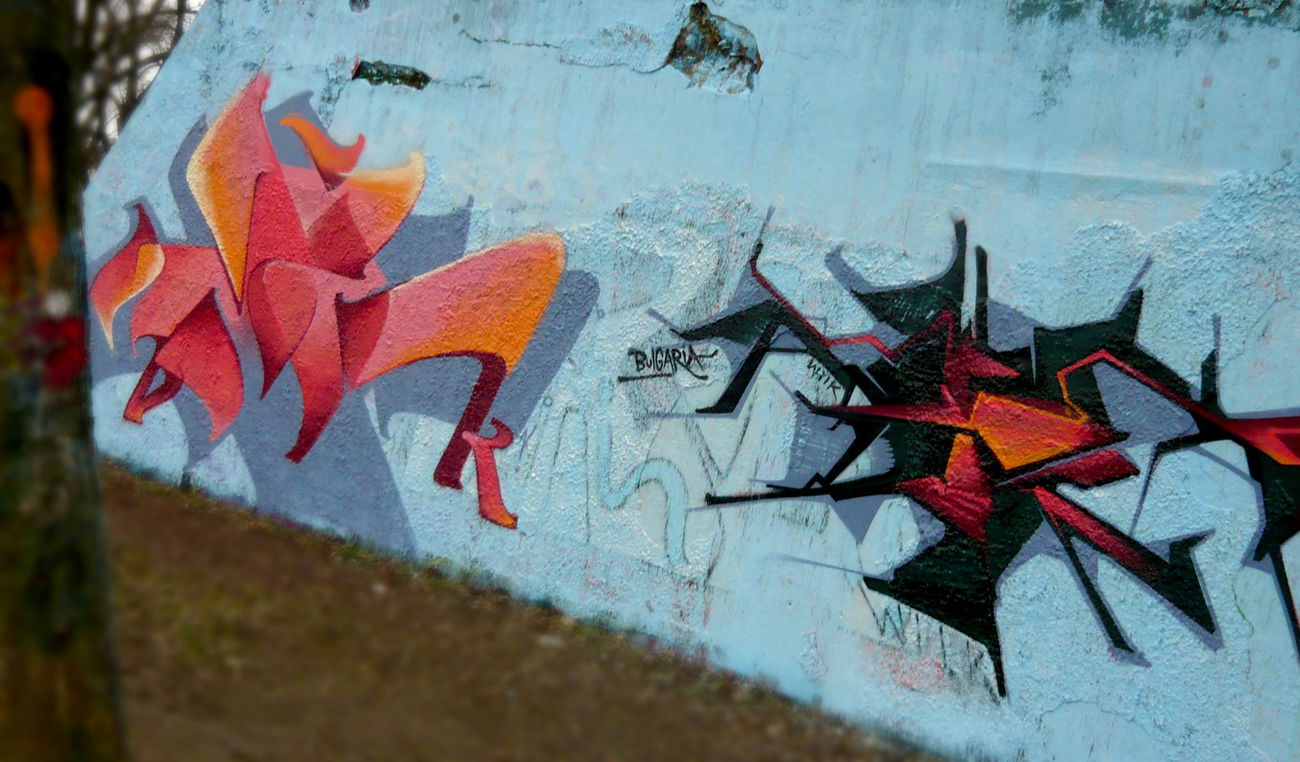 Graffiti Wall in PRAGUE - Photo by WILK - wilk (2016)