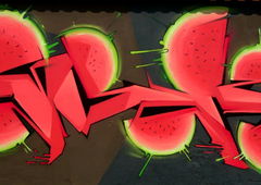 Graffiti Wall in Popovo - Photo by WILK (2015)