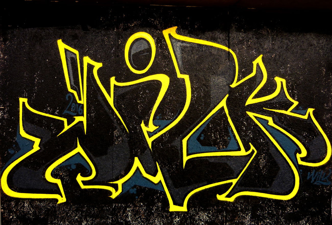 Graffiti Wall in Popovo - Photo by WILK - Wilk (2016)