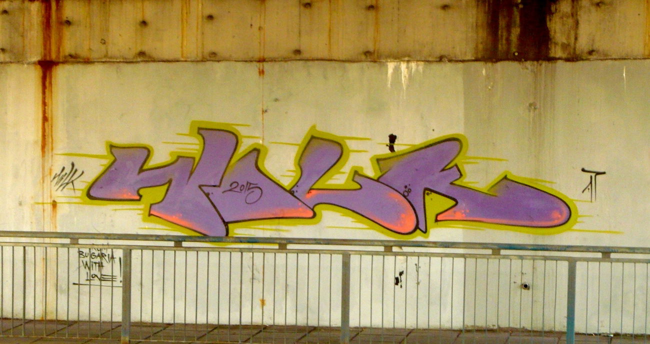 Graffiti Bombing in Cracow - Photo by WILK - wilk, poland, krakow (2015)