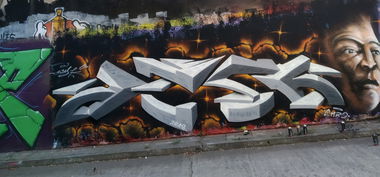 Graffiti Wall - Photo by WILKone - graffiti, art, walls