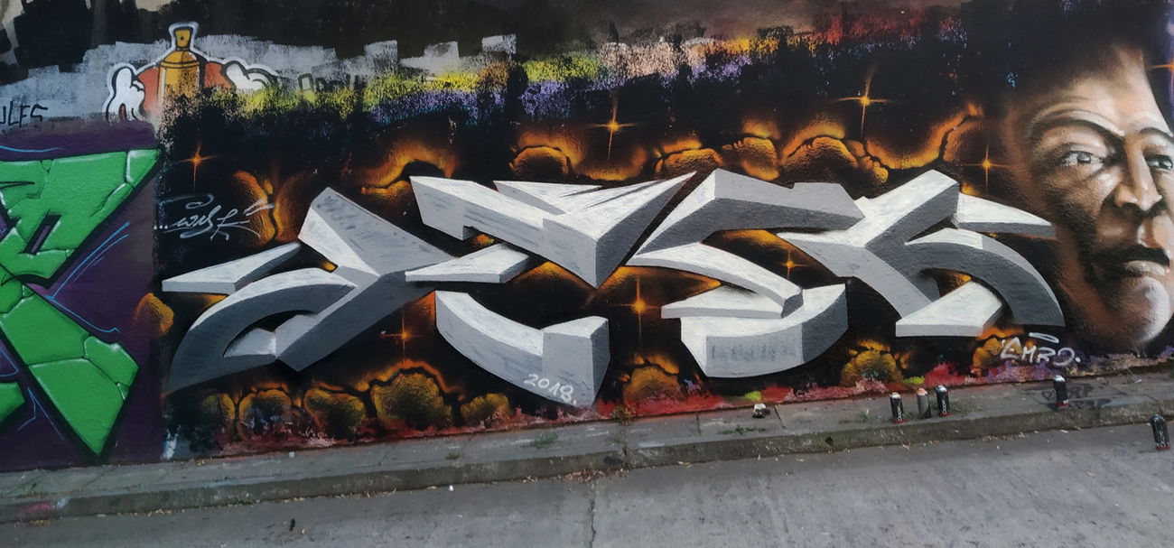 Graffiti Wall - Photo by WILKone - graffiti, art, walls