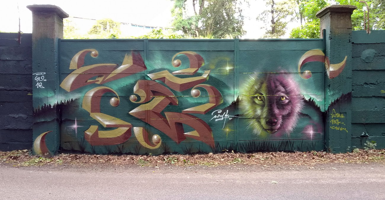 Graffiti Wall - Photo by WILKone - graffiti, art, walls (2019)