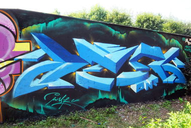 Graffiti Wall - Photo by WILKone - graffiti, art, walls (2019)
