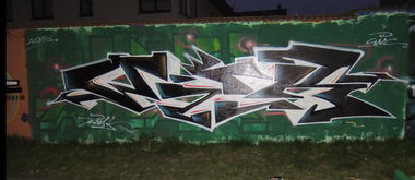 Graffiti Wall - Photo by WILKone - graffiti, art, walls (2019)