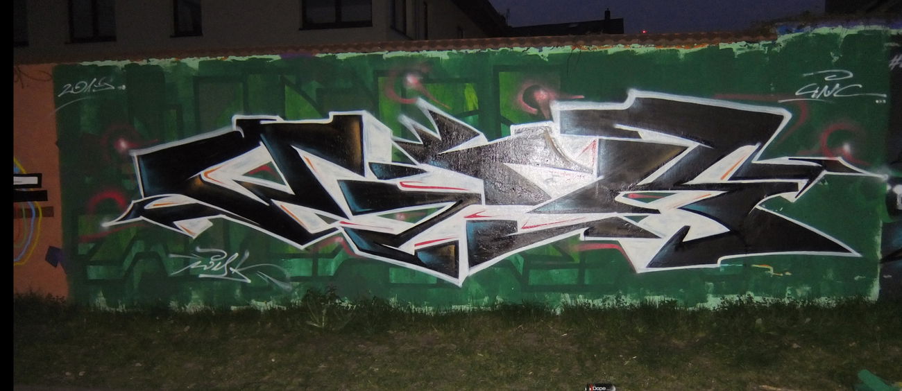 Graffiti Wall - Photo by WILKone - graffiti, art, walls (2019)