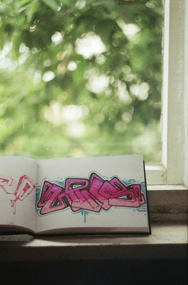 Graffiti Sketch in Chelyabinsk - Photo by WINS - wins, ., vinc