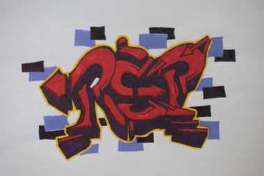 Graffiti Sketch - Photo by WLKN