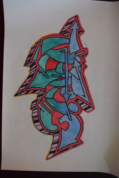 Graffiti Sketch - Photo by WLKN