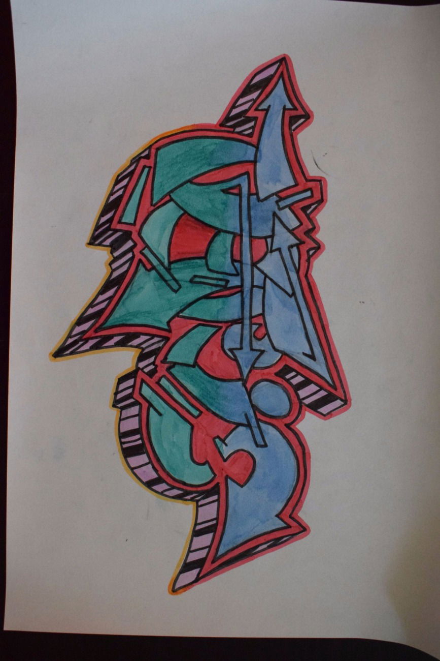 Graffiti Sketch - Photo by WLKN