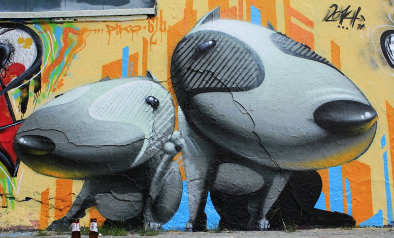 Graffiti Wall - Photo by WORLDSTREETART - piko, 626, köln (2014)