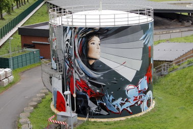 Graffiti Wall - Photo by WORLDSTREETART - semor, octagon, hennef (2014)