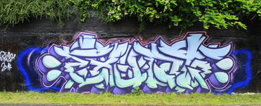 Graffiti Wall in Frechen - Photo by WORLDSTREETART - hall, frechen, worldstreetart (2014)