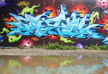 Graffiti Wall in Köln - Photo by WORLDSTREETART - braunsfeld, hall, worldstreetart (2014)