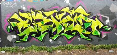 Graffiti Wall - Photo by WORLDSTREETART - hall, braunsfeld, worldstreetart (2014)