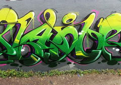 Graffiti Wall in Köln - Photo by WORLDSTREETART - hall, braunsfeld, worldstreetart (2014)