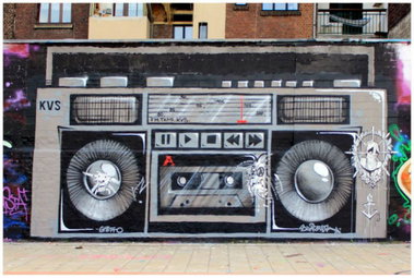Graffiti Wall in Köln - Photo by WORLDSTREETART - KVS, Tami, mülheim (2013)