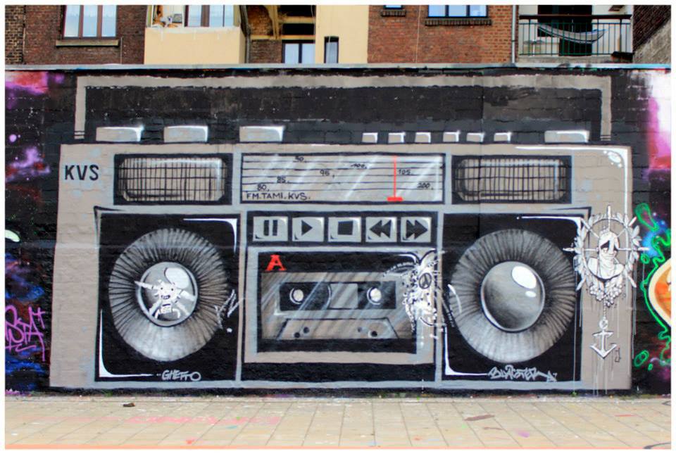Graffiti Wall in Köln - Photo by WORLDSTREETART - KVS, Tami, mülheim (2013)