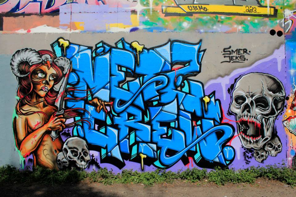 Graffiti Wall - Photo by WORLDSTREETART - Netz, Crew, braunsfeld (2013)