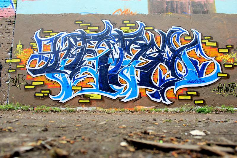 Graffiti Wall in Köln - Photo by WORLDSTREETART - hall, braunsfeld, worldstreetart (2013)