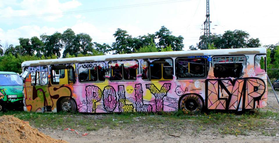 Graffiti Wall in Köln - Photo by WORLDSTREETART - lhs, polly, lyp (2013)