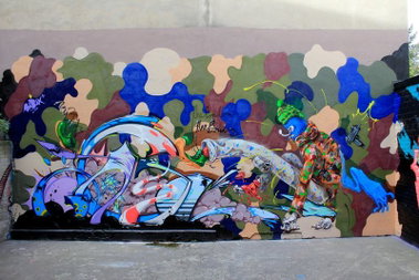 Graffiti Wall in Köln - Photo by WORLDSTREETART - magic, one, hall (2014)