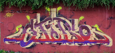 Graffiti Wall - Photo by WORLDSTREETART - RTO, CREW§, hall (2014)