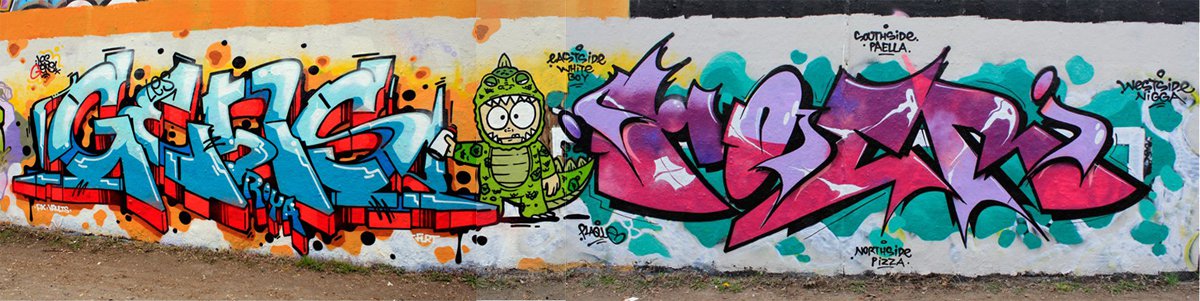 Graffiti Wall in Köln - Photo by WORLDSTREETART - gens, tocer, plaque (2013)