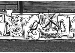 Graffiti Wall in Köln - Photo by WORLDSTREETART - RETRO, imr, zwick (2014)