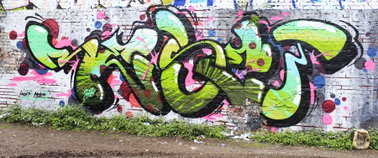 Graffiti Wall in Köln - Photo by WORLDSTREETART - reset, hall, braunsfeld (2014)