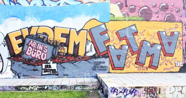 Graffiti Wall - Photo by WORLDSTREETART - ekrem, fatma, hall (2014)