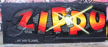 Graffiti Wall in Köln - Photo by WORLDSTREETART - zipp, zippo, hall (2014)
