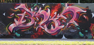 Graffiti Wall - Photo by WORLDSTREETART - WORLDSTREETART (2014)