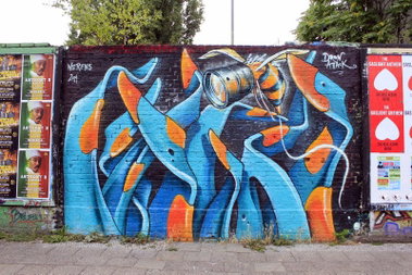 Graffiti Wall in Berlin - Photo by WORLDSTREETART - werens, berlin, WORLDSTREETART (2013)