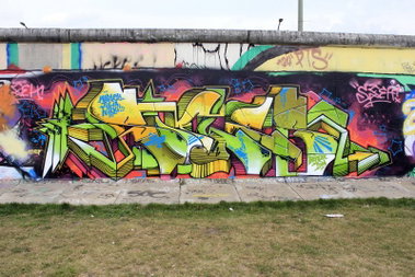 Graffiti Wall in Berlin - Photo by WORLDSTREETART - sofles, berlin, WORLDSTREETART (2014)