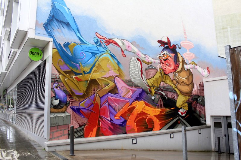 Graffiti Wall - Photo by WORLDSTREETART - worldstreetart, hamburg (2014)