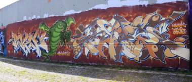 Graffiti Wall - Photo by WORLDSTREETART - worldstreetart, Hamburg (2014)