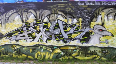 Graffiti Wall in Hamburg - Photo by WORLDSTREETART - worldstreetart, hamburg (2014)