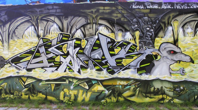 Graffiti Wall in Hamburg - Photo by WORLDSTREETART - worldstreetart, hamburg (2014)