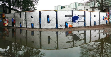 Graffiti Wall in Köln- stollbergerstrasse - Photo by WORLDSTREETART - braunsfeld, köln, tkadfeiac (2015)