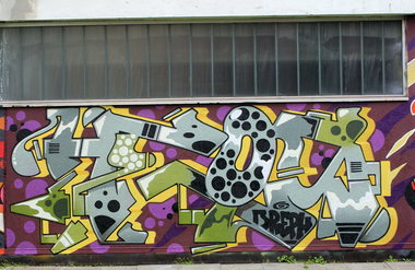 Graffiti Wall - Photo by WORLDSTREETART (2015)