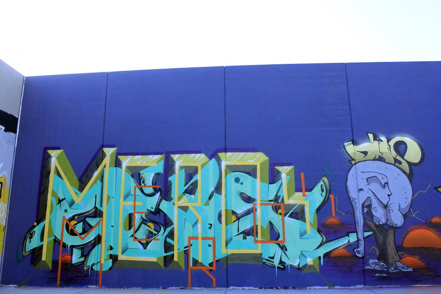 Graffiti Wall in Opladen - Photo by WORLDSTREETART - coke, cokeone, mero (2015)