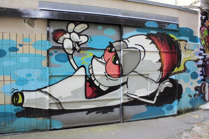 Graffiti Wall in Hamburg - Photo by WORLDSTREETART - joint, hamburg, worldstreetart (2014)