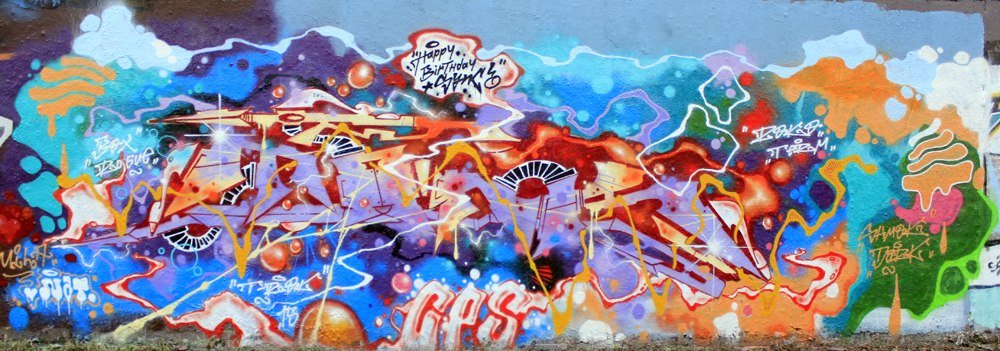Graffiti Wall in Köln - Photo by WORLDSTREETART - CPS (2015)