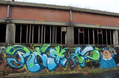 Graffiti Wall in Rhein-Erft-Kreis - Photo by WORLDSTREETART - Reset (2014)