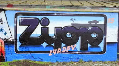 Graffiti Wall in Köln - Photo by WORLDSTREETART - zipp, zippo, lyp (2015)