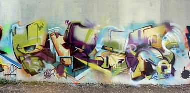 Graffiti Wall - Photo by WORLDSTREETART (2015)