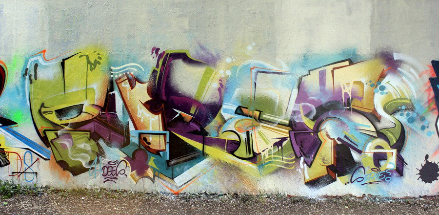 Graffiti Wall - Photo by WORLDSTREETART (2015)