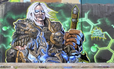 Graffiti Wall in Hamburg - Photo by WORLDSTREETART (2015)