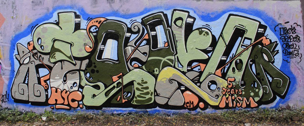 Graffiti Wall in Köln - Photo by WORLDSTREETART - Toaki, Worldstreetart, köln (2014)